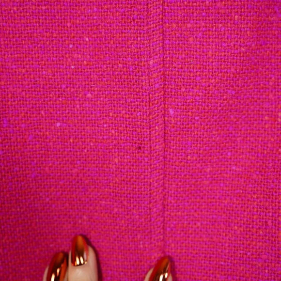 VTG Pendleton Tweed Blazer Womens 10P 100% Virgin Wool Lined Pink Made in USA - Picture 3 of 7